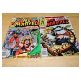 Set of 2 Marvel Ms. Marvel Comic Books