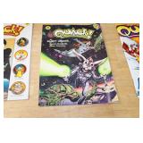 Quack! Comic Book Lot Issues #1, #2, and #5