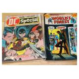 Collection of Vintage DC Batman and Justice League Comic Books