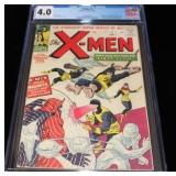 X-Men Comic #1 9/1963 CGC 4.0
