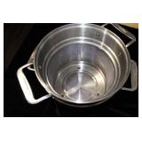 All Clad Stainless Stock Pot and Strainer