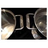 All Clad Stainless Stock Pot and Strainer