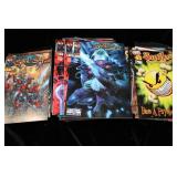 Comic Lot X-Men Spiderman Smiley #1, Lara Croft Tomb Raider, Suspira, Tales of Darkness and more