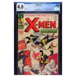 X-Men Comic #1 9/1963 CGC 4.0