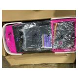 Qaba 24V 4WD Kids Ride On Car with 6 Wheels Electric Ride On Car with Dump Bed, Remote for 3-8 Years, Pink