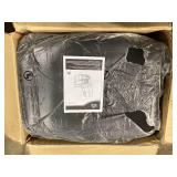 HOMCOM Faux Leather lounge chair with footrest and armrest, Manual Swivel Recliner for living room, Black