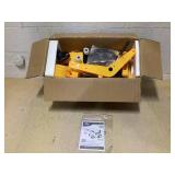 HOMCOM 2 in 1 Ride On Toy Digger Digger Tractor Pulling Cart Pretend Play Construction Truck