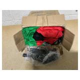 Outsunny 9ft Christmas Inflatables Outdoor Decorations Arch with Santa Claus Riding a Sled, Blow-Up LED Yard Christmas Decor for Garden, Lawn, Party