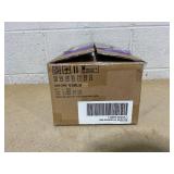 HOMCOM Tabletop Fireplace, 13" Concrete Alcohol Fireplace for Indoor and Outdoor, 0.04 Gal Max 195 Sq. Ft. - Light grey