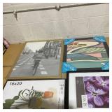 LOT OF 4 Picture Frames See Photo For Sizes