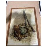 LOT OF 3 Wall Art Frames Threshold, Open Road Brand