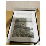 LOT OF 3 Wall Art Frames Threshold, Open Road Brand