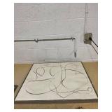 LOT OF 3 Wall Art Frames and Picture Frame