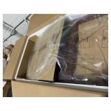 Costway Dining Chair Set of 2 Folding Chairs with Padded Seat and Rubber Wood Frame