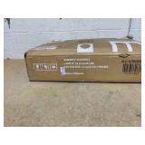 Costway 2-Drawer Nightstand Modern Faux Marble Bedside Table with Storage