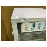 Velieta Commercial Beverage Refrigerator, 24.5 Inch 15 Cu. Ft. Drink Fridge, Display Refrigerator with Glass Door, Commercial Display Fridge with 5 Adjustable Shelves, for Shops, Restaurants, Bars (Mi