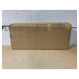 VEVOR Trench Drain System Channel Drain with Metal Grate 5.9x5.1 Inch HDPE Drainage Trench Black Plastic Garage Floor Drain 3x39 Trench Drain Grate with 3 End Caps for Garden Driveway 3 Pack