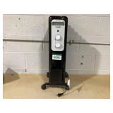 Pelonis 1,500-Watt Oil-Filled Radiant Electric Space Heater with Thermostat