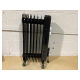 Pelonis 1,500-Watt Oil-Filled Radiant Electric Space Heater with Thermostat