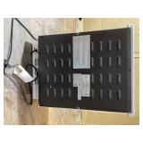 HOMCOM Electric Fireplace Heater, Fireplace Stove with Realistic LED Flames and Logs, and Overheating Protection, 750W/1500W (Missing Legs)