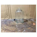 Hammered Glass Hands-Beverage Dispenser