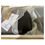 Costway Set of 2 Wooden Dining Chair with Rubber Wood Legs for Restaurant-Black