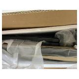 Costway KC58690BK Rustic Dining Chairs - Wooden Kitchen Chairs with Slat Tilt Backrest, Black - Set of 2