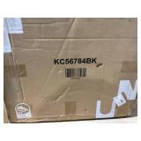 HAPPYGRILL 2 Pieces Wooden Dining Chairs Set, Vintage Armless Windsor Chairs, Kitchen Dining Chairs with Backrest, Black