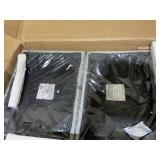 SlickBlue Set of 2 24 Inch Bar Stool with Cushioned Seat and Footrest for Comfortable Sitting