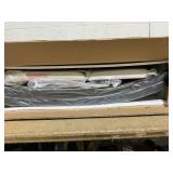 Costway Dining Chairs Set of 2 Kitchen Side Chairs with Curved Cross Back