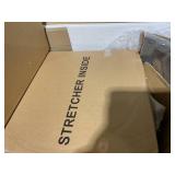 COSTWAY Bar Stool Set of 2, 360° Swivel Barstool with Upholstered Back & Seat, Solid Rubber Wood Legs & Footrest, Farmhouse Counter Height Chair for Home, Bar, Cafe, Grey