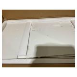 Costway 4-Tier Ladder Shelf with 2 Drawers 52.5 Inch Tall Freestanding Bookcase