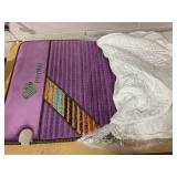 PHYMAT Far Infrared Amethyst Heating Pad- 5 Color Natural Crystal Heating Mat - Amethyst Full Body Infrared Mat - Bio Amethyst Mat with Auto Shut Off - Overheat Protection,Smart Control