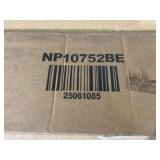 Costway NP10752BE 10 ft. Patio Umbrella with 8 Wooden Ribs & 3 Adjustable Heights, Beige