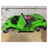 Aosom Lamborghini Veneno Licensed 12V Electric Kids Ride on Car with Bluetooth, Remote, Green