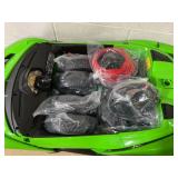 Aosom Lamborghini Veneno Licensed 12V Electric Kids Ride on Car with Bluetooth, Remote, Green