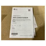 LG LW8023HRSM 7600 BTU Smart Wi-Fi Enabled Window Air Conditioner with Energy Save Function and ThinQ Technology (White) (Damaged: See Photos)