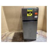 Vissani 4.5 cu. ft. 2-Door Mini Refrigerator in Platinum Steel with Freezer