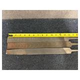 2 14" Mill Filers And 1 Flat Filer