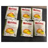 6 Bags Of Mariani Freeze Dried Mangos