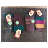 4 Pairs Of Jeweled Muk Luks Socks