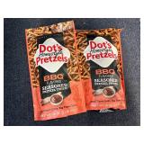 2 Bags Of Bbq Dots Pretzels