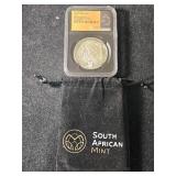 2022 S. AFRICAN LION 1 TROY OZ .999 FINE SILVER NGC PF70 ULTRA CAMEO