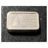 1 TROY OZ .999 FINE SILVER ASSAY BAR