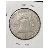 1959 US FRANKLIN HALF DOLLAR