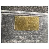 1/100TH TROY OZ .9999 FINE GOLD SCOTTSDALE BAR