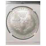 2007 AMERICAN SILVER EAGLE NGC MS69