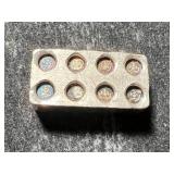 1 TROY OZ .999 FINE SILVER LEGO BAR
