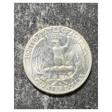 1961-S US WASHINGTON QUARTER BU
