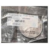 2010 AMERICAN SILVER EAGLE 1 TROY OZ .999 FINE SILVER